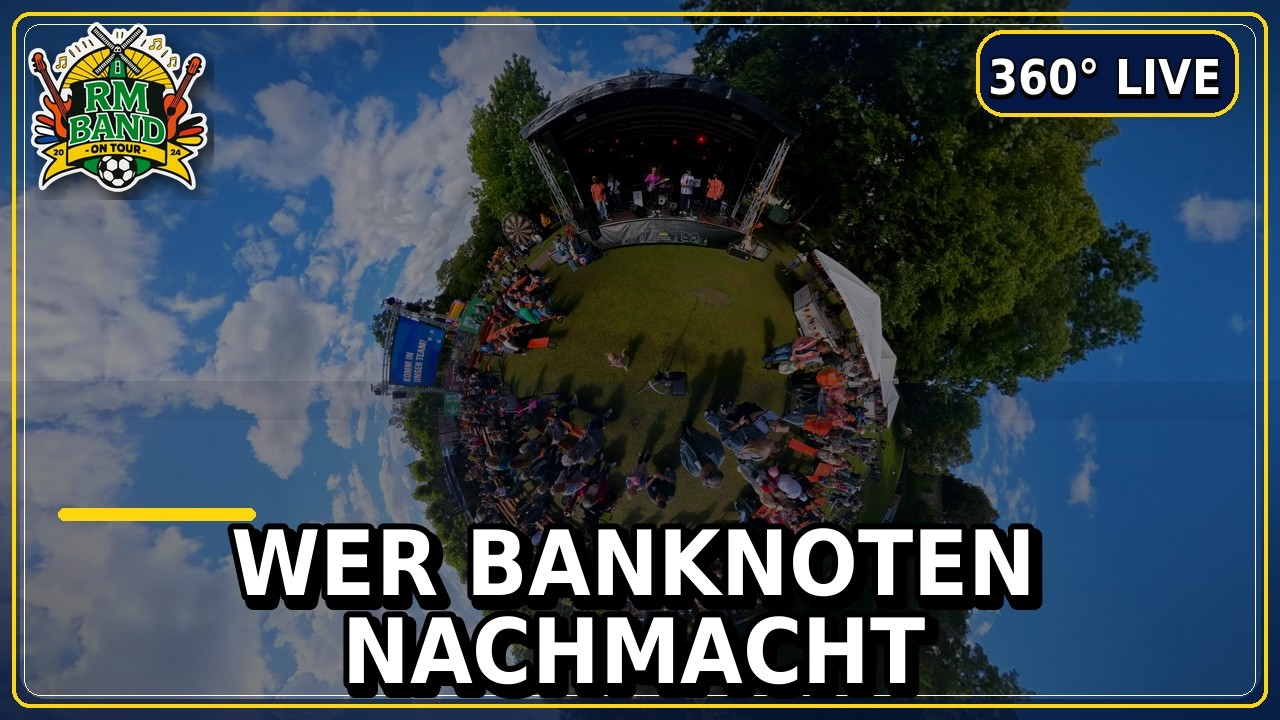 RM Band beim Public Viewing Bad Bentheim